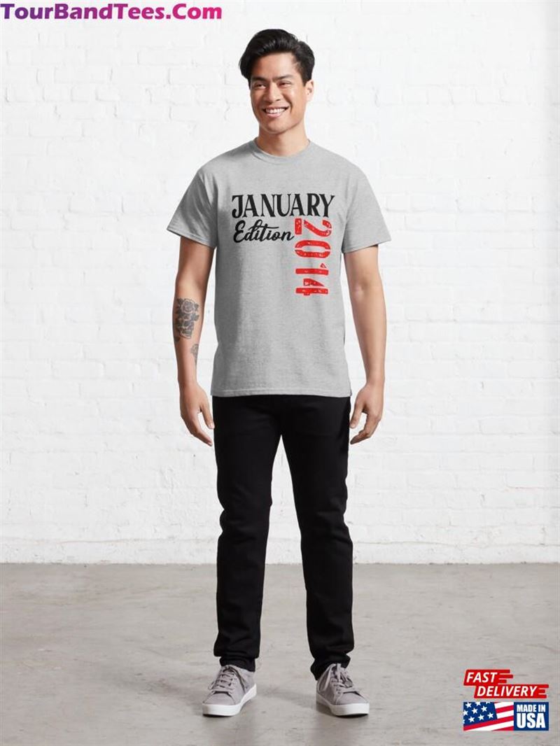 10Th Birthday January Classic T-Shirt Unisex 29Uf193631 – Utopia Fashion