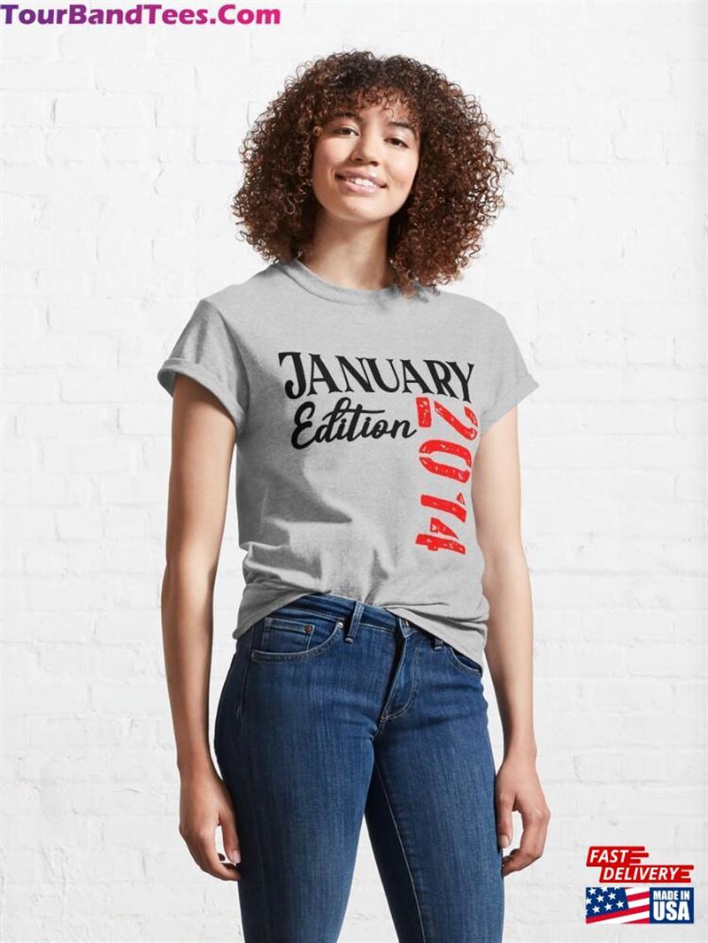 10Th Birthday January Classic T-Shirt Unisex 29Uf193631 – Utopia Fashion