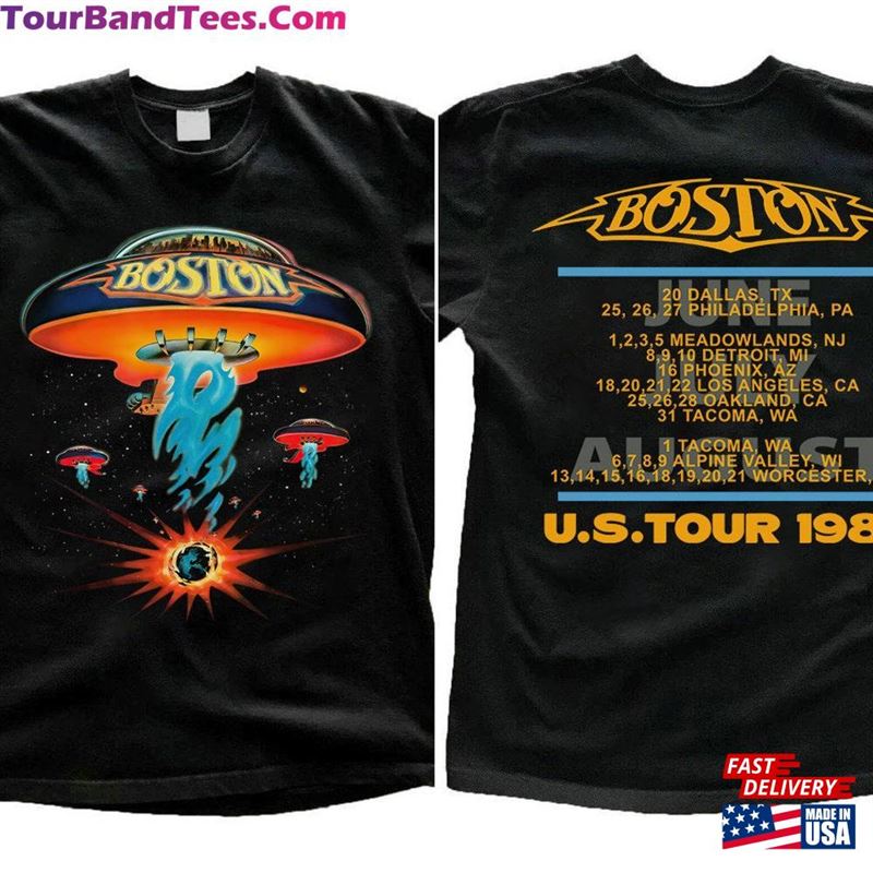 Boston Rock Band Concert Tour Unisex T-Shirt Shirt Music Gift Hoodie 29Uf193995 – Utopia Fashion