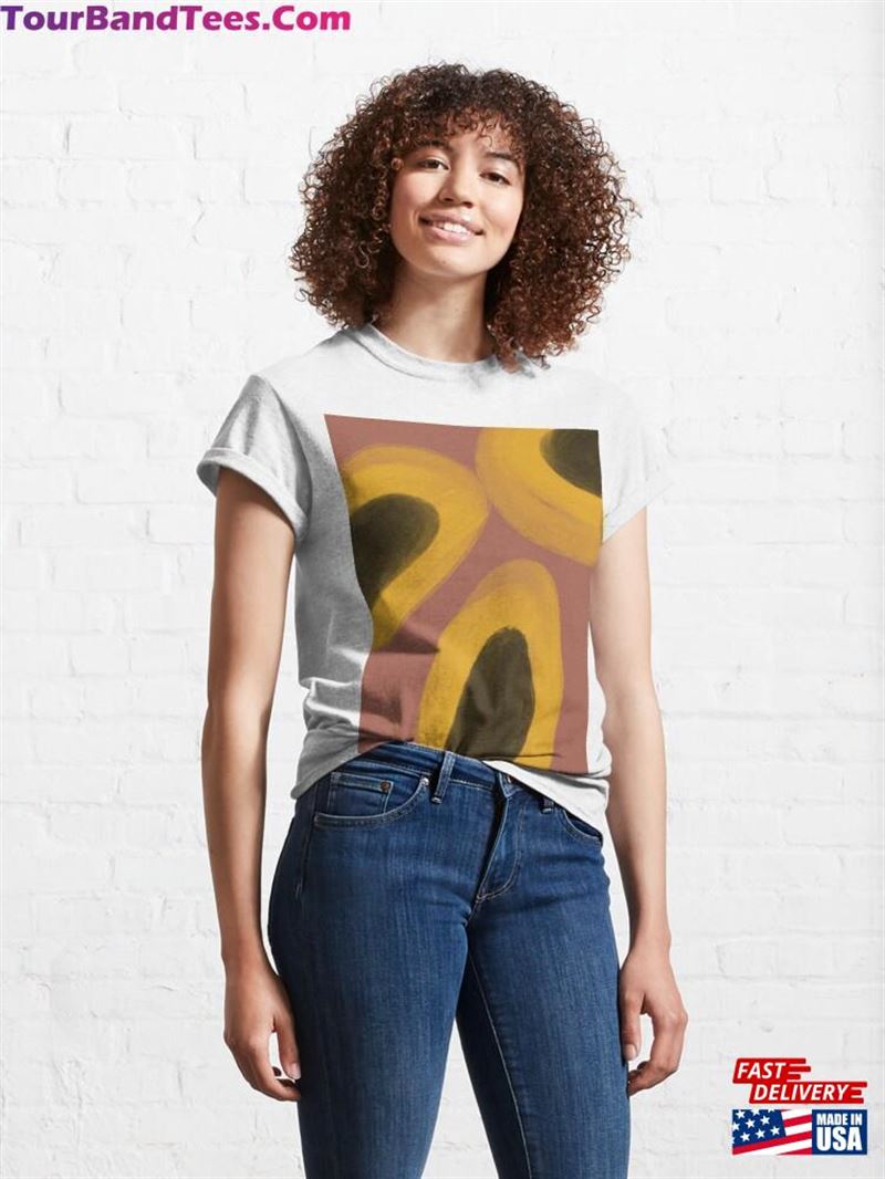 Abstract Minimal Modern Painting Classic T-Shirt Unisex 29Uf193413 – Utopia Fashion