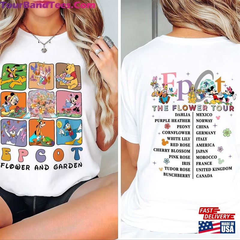 Sided Epcot The Flower Tour Figment Shirt International Amp Garden Festival Classic Sweatshirt 29Uf192789 – Utopia Fashion