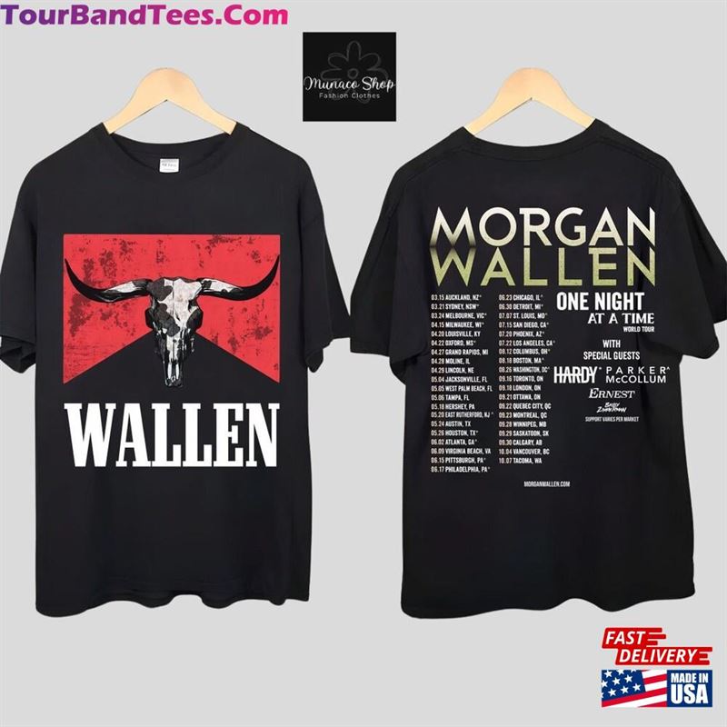 Sides Morgan Wallen World Tour One Night At A Time Shirt Country Music Sweatshirt Unisex 29Uf206850 – Utopia Fashion