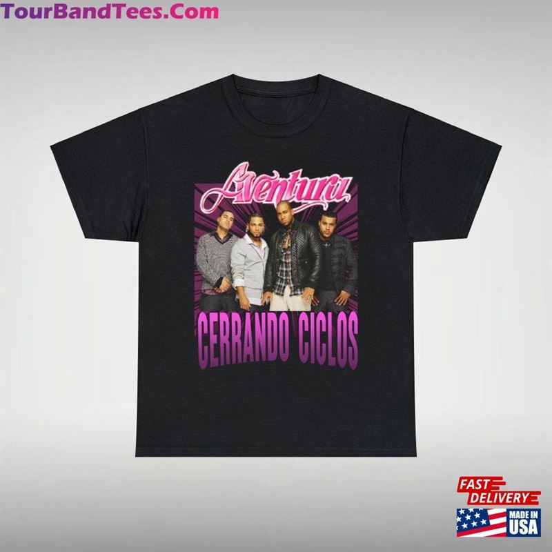 Aventura Tour Concert T-Shirt Cerrando Ciclos Hoodie 29Uf194074 – Utopia Fashion