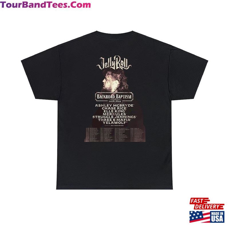 Backyard Baptism Tour T-Shirt Jelly Roll Concert Tee Hoodie Unisex 29Uf192366 – Utopia Fashion