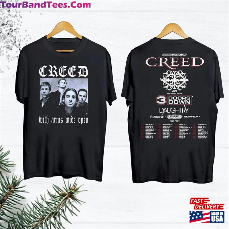 Creed Band Tour Vintage T-Shirt Fan Gift Shirt Concert Merch Hoodie Unisex 29Uf192501 – Utopia Fashion