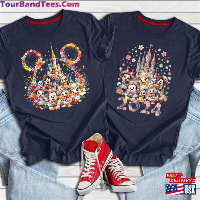 Disney Epcot Flower And Garden Festival T-Shirts Family Trip Floral T-Shirt Classic 29Uf211325 – Utopia Fashion