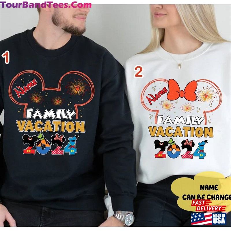 Disneyland Family Vacation Matching Shirt Trip Mickey Minnie Tee Hoodie Sweatshirt 29Uf206397 – Utopia Fashion