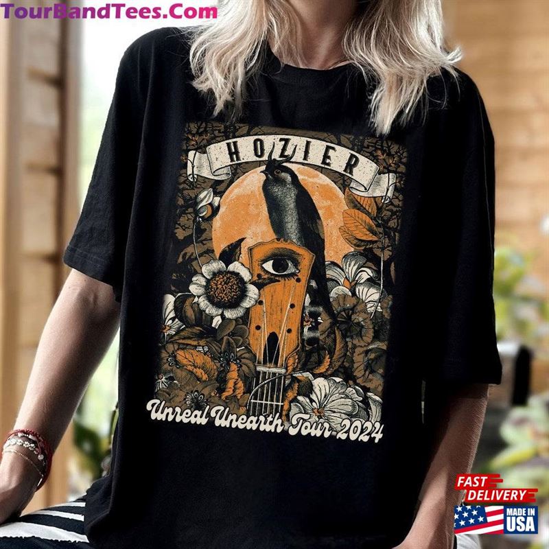 Hozier Unreal Unearth Tour T-Shirt Poster Shirt Rock Concert Sweatshirt Classic 29Uf193174 – Utopia Fashion