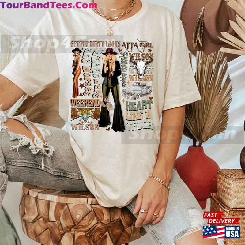 Lainey Wilson Country’S Cool Again Tour Shirt Fan 90S Vintage Classic Unisex 29Uf211939 – Utopia Fashion