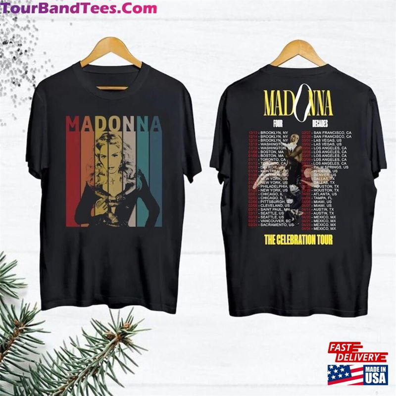 Madonna The Celebration Tour T-Shirt Shirt Fan Gifts Sweatshirt Classic 29Uf201603 – Utopia Fashion