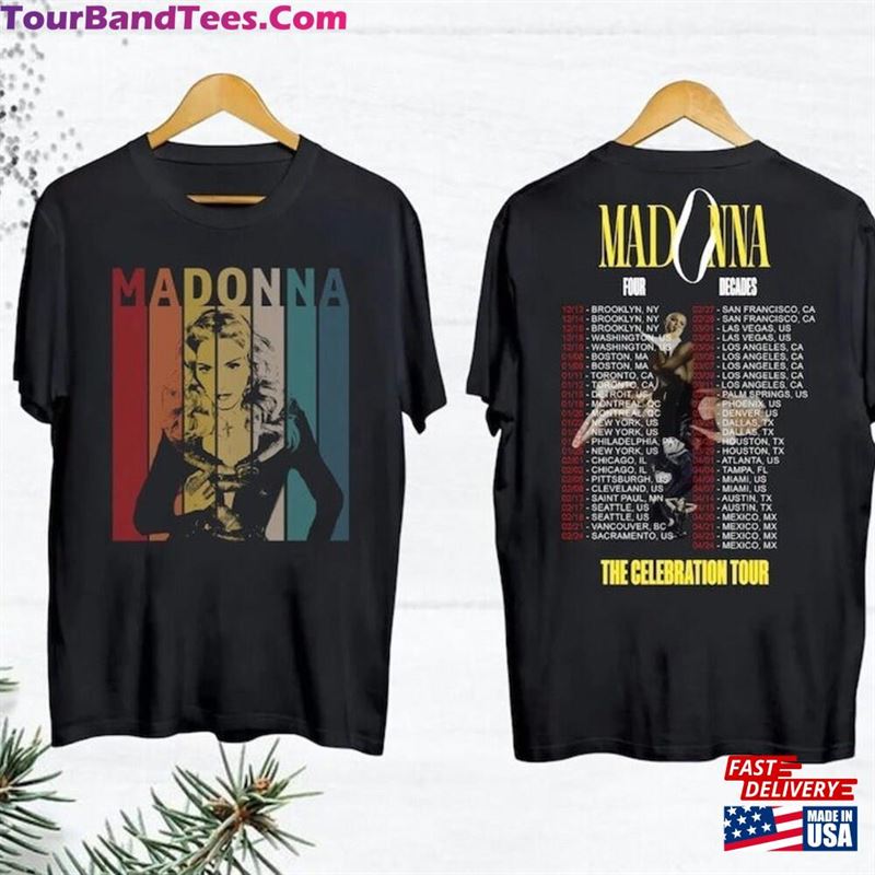 Madonna The Celebration Tour T-Shirt Shirt Fan Gifts Sweatshirt Classic 29Uf201603 – Utopia Fashion