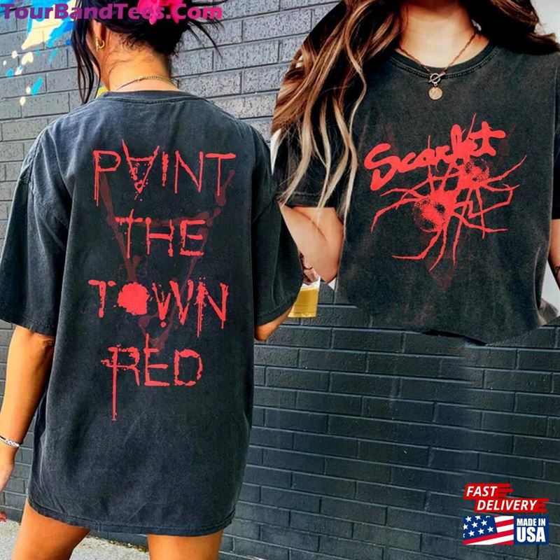 Paint The Town Red Doja Graphic Album Vintage 2Side Shirt Fans Music Tour Classic T-Shirt 29Uf211696 – Utopia Fashion