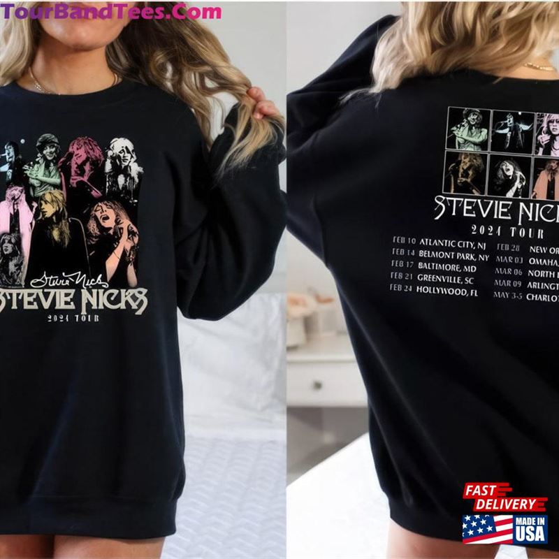 Stevie Nicks Live In Concert Shirt Tour Merch T-Shirt Sweatshirt 29Uf192834 – Utopia Fashion