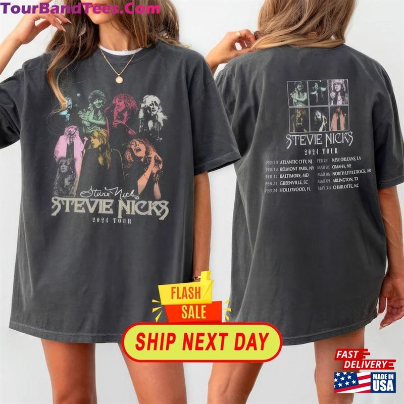 Stevie Nicks Live In Concert Shirt Tour Merch T-Shirt Sweatshirt 29Uf192834 – Utopia Fashion