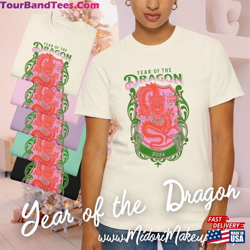 Year Of The Dragon T-Shirt Retro Chinese Zodiac New Shirt Holiday Nye Oversized Pastel Classic 29Uf193910 – Utopia Fashion