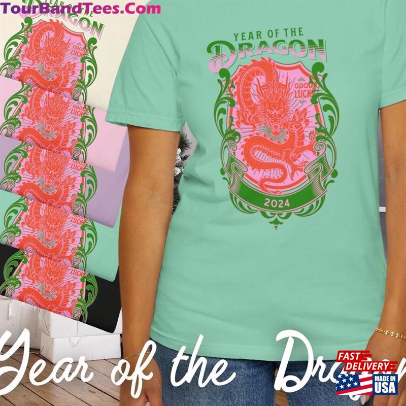 Year Of The Dragon T-Shirt Retro Chinese Zodiac New Shirt Holiday Nye Oversized Pastel Classic 29Uf193910 – Utopia Fashion