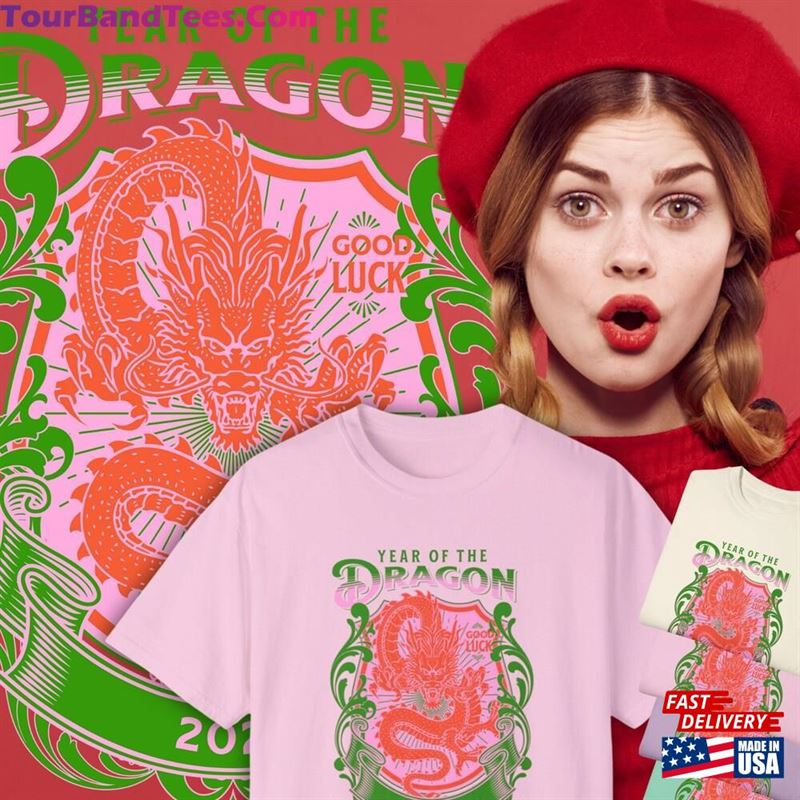 Year Of The Dragon T-Shirt Retro Chinese Zodiac New Shirt Holiday Nye Oversized Pastel Hoodie Sweatshirt 29Uf193814 – Utopia Fashion