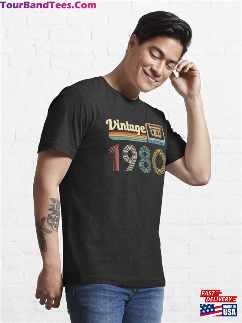 40Th Birthday Gift Vintage Limited Edition Essential T-Shirt Classic Unisex 29Uf194387 – Utopia Fashion