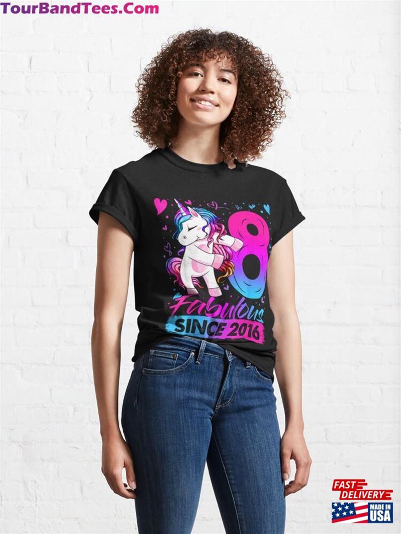 Years Old Flossing Unicorn Birthday Shirt 8Th Girl Party Girls Gift Sweatshirt Hoodie 29Uf201552 – Utopia Fashion