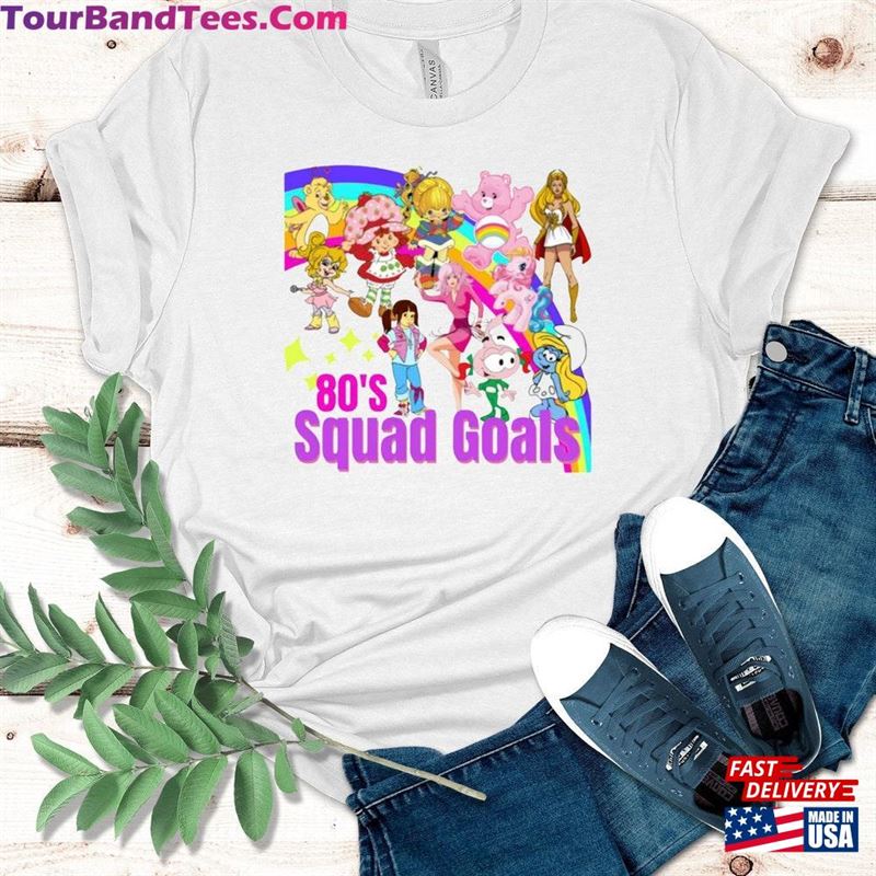 80S Cartoon Friends Shirt Nostalgia Unisex T-Shirt 29Uf193928 – Utopia Fashion