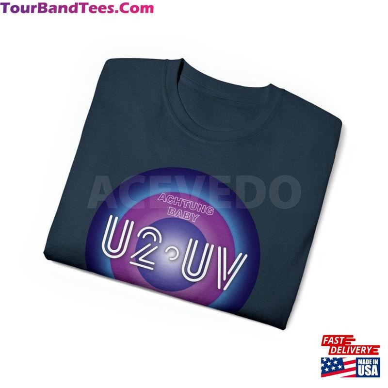 90S Vintage U2 Band Shirt Achtung Baby Tour Fan Gift T-Shirt Hoodie 29Uf192246 – Utopia Fashion