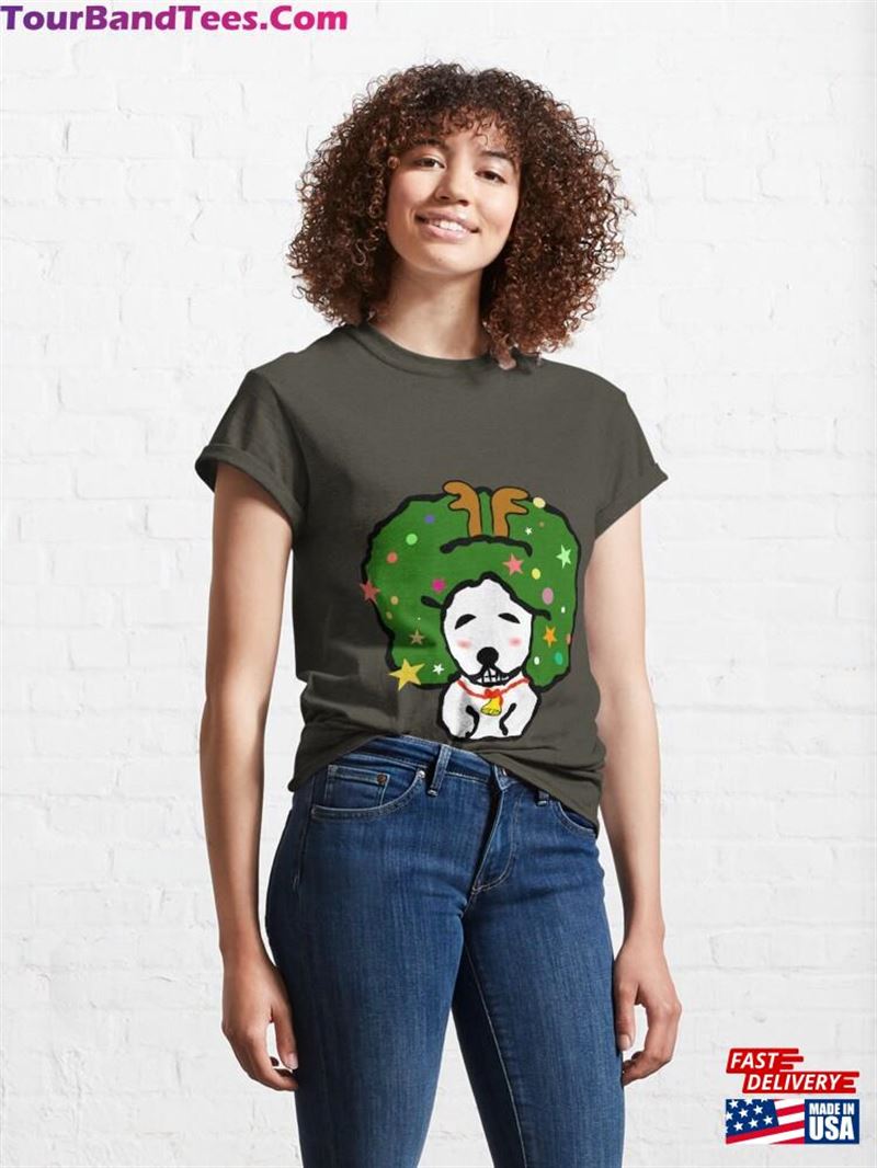 A Dog That Makes You Want To Laugh Just By Looking At It Merry Christmas Classic T-Shirt Unisex 29Uf192251 – Utopia Fashion