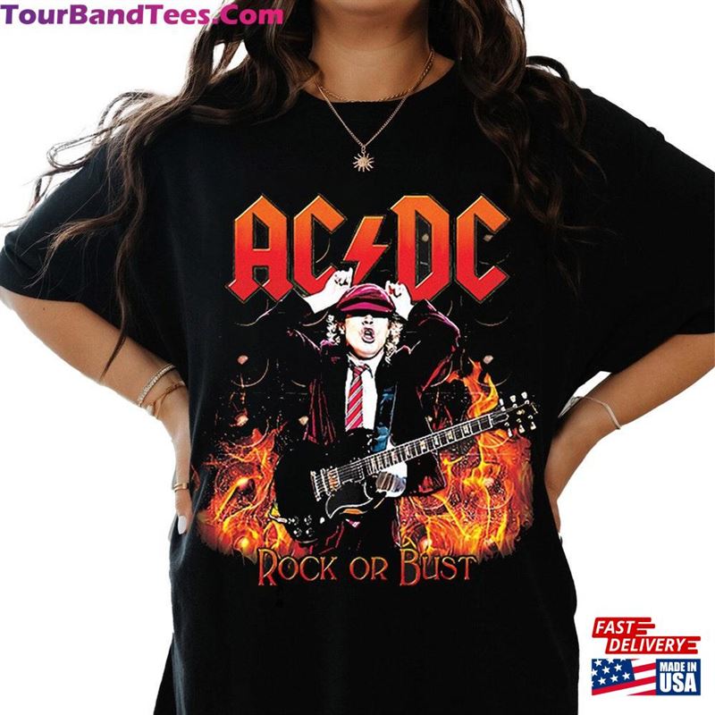 Ac Dc Vintage T-Shirt Acdc Shirt Fan Gifts Hoodie 29Uf206566 – Utopia Fashion