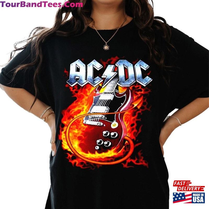 Ac Dc Vintage T-Shirt Acdc Shirt Fan Gifts Hoodie Classic 29Uf206509 – Utopia Fashion