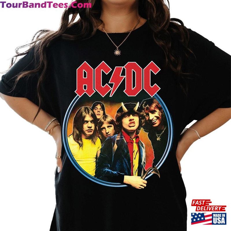 Ac Dc Vintage T-Shirt Acdc Shirt Fan Gifts Unisex 29Uf206646 – Utopia Fashion