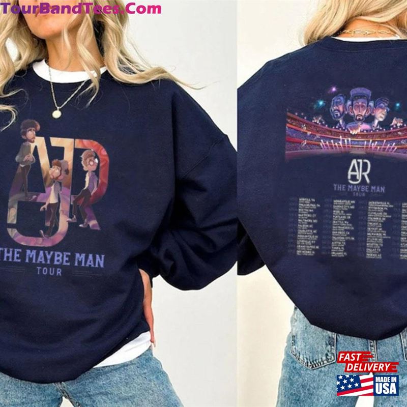 Ajr The Maybe Man Tour Shirt Band Fan Concert Classic T-Shirt 29Uf211458 – Utopia Fashion