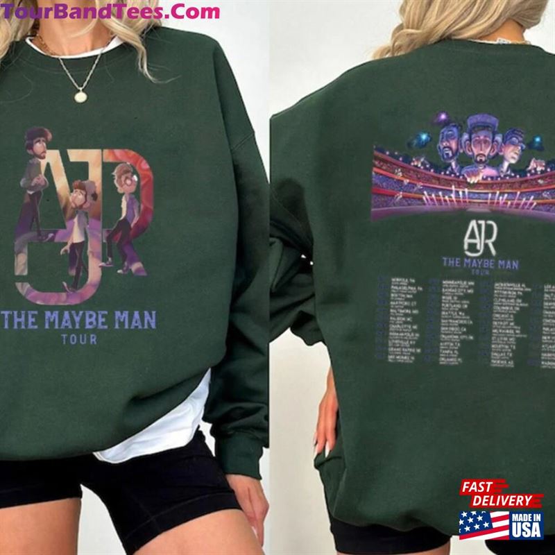 Ajr The Maybe Man Tour Shirt Band Fan Concert Hoodie T-Shirt 29Uf192406 – Utopia Fashion