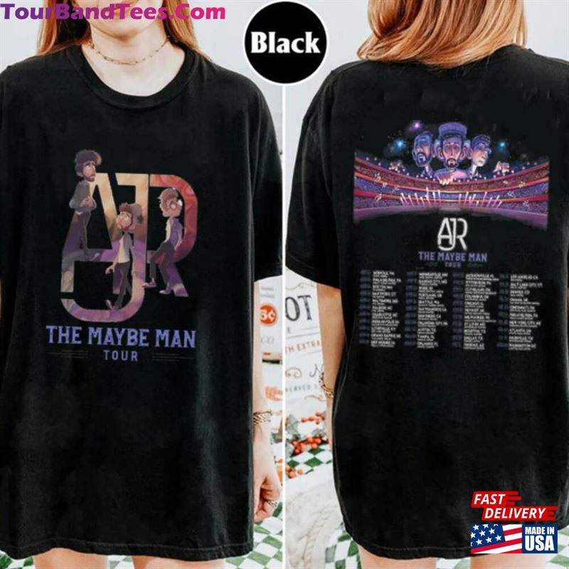 Ajr The Maybe Man Tour Shirt Band Fan Concert Hoodie T-Shirt 29Uf192406 – Utopia Fashion