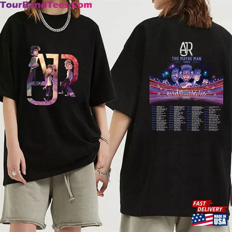 Ajr The Maybe Man Tour Shirt Members Chibi Band Merch Unisex T-Shirt 29Uf211482 – Utopia Fashion