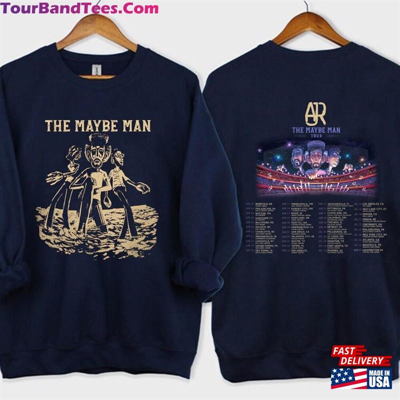 Ajr The Maybe Man Tour T-Shirt Vintage Merch Album Graphic Art Y2K Classic 29Uf192893 – Utopia Fashion