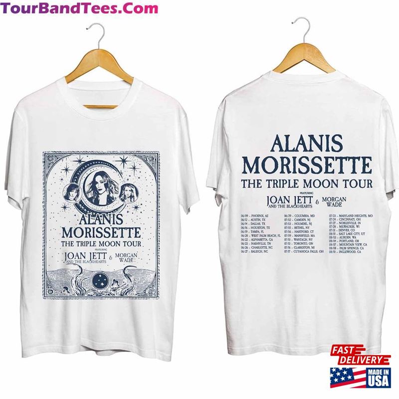 Alanis Morissette The Triple Moon Tour Shirt Fan Unisex Hoodie 29Uf193315 – Utopia Fashion