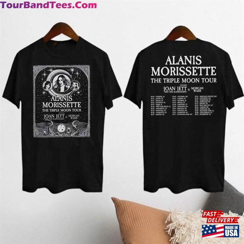 Alanis Morissette The Triple Moon Tour T-Shirt Fan Gift Shirt Sweatshirt 29Uf192202 – Utopia Fashion