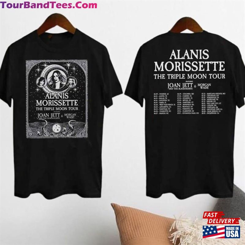 Alanis Morissette The Triple Moon Tour T-Shirt Fan Gift Shirt Sweatshirt 29Uf192202 – Utopia Fashion