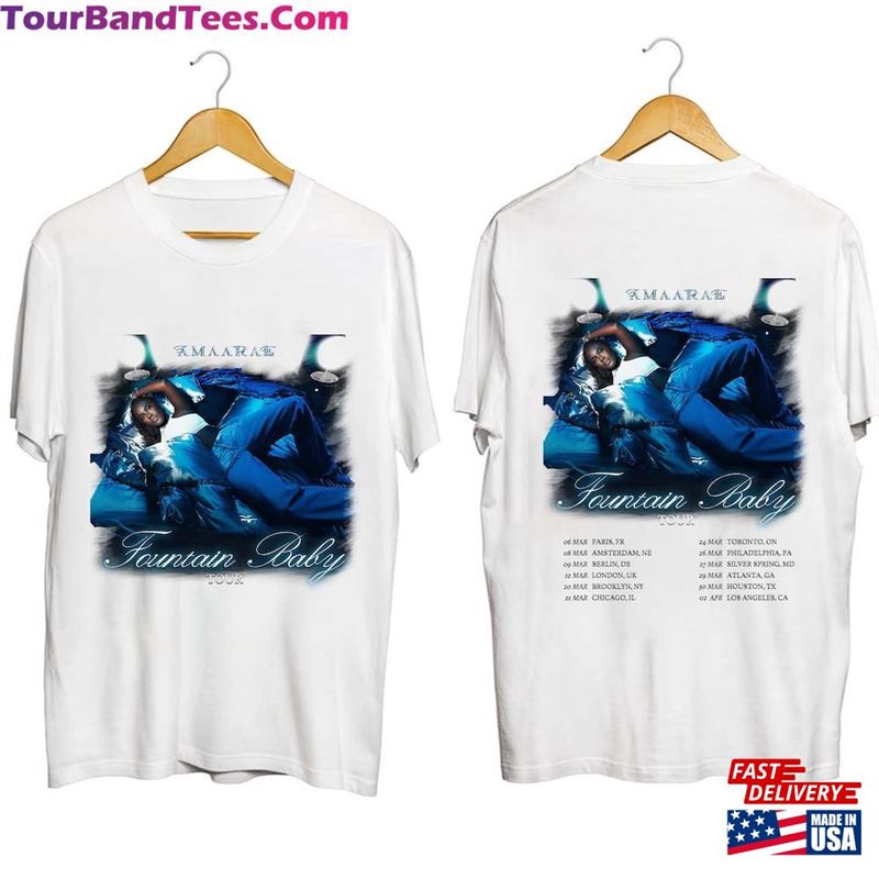 Amaarae Fountain Baby Tour Shirt Fan Concert Unisex Hoodie 29Uf192160 – Utopia Fashion