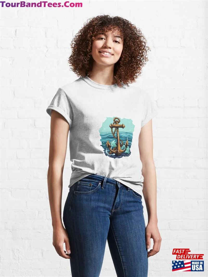 Anchors Away Classic T-Shirt 29Uf192373 – Utopia Fashion