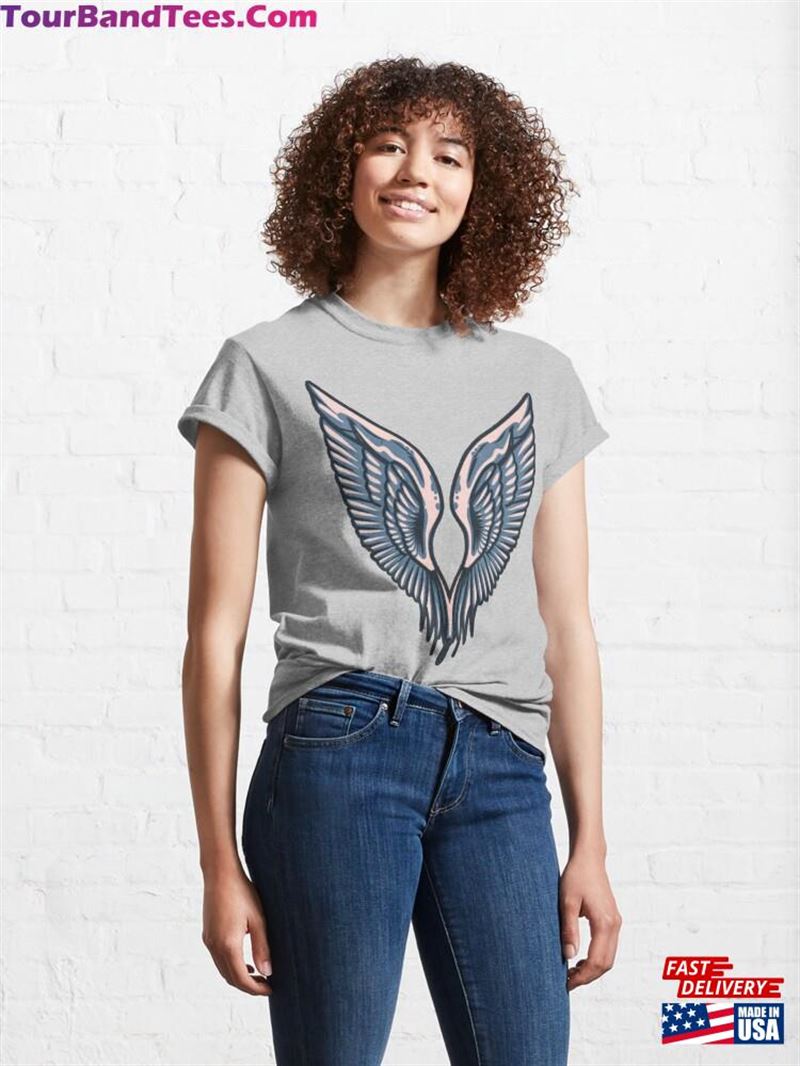 Angel’S Wings Classic T-Shirt Sweatshirt 29Uf211572 – Utopia Fashion