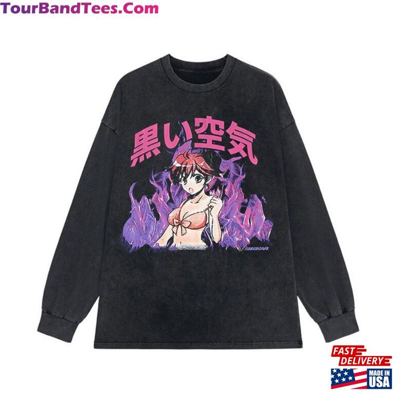 Anime Girl Graphic Tee Shirt Sweatshirt Classic 29Uf194545 – Utopia Fashion