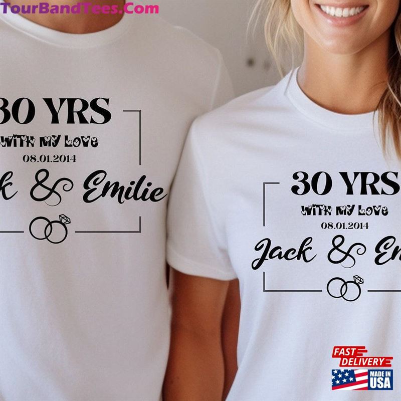 Anniversary Shirt Unisex T-Shirt Matching Shirts 29Uf193790 – Utopia Fashion