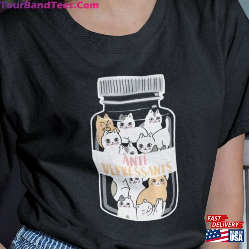 Antidepressant Kawaii Cat Funny Cute Kitten Stress Medicine Unisex Aesthetic Shirt Hoodie Classic 29Uf206890 – Utopia Fashion