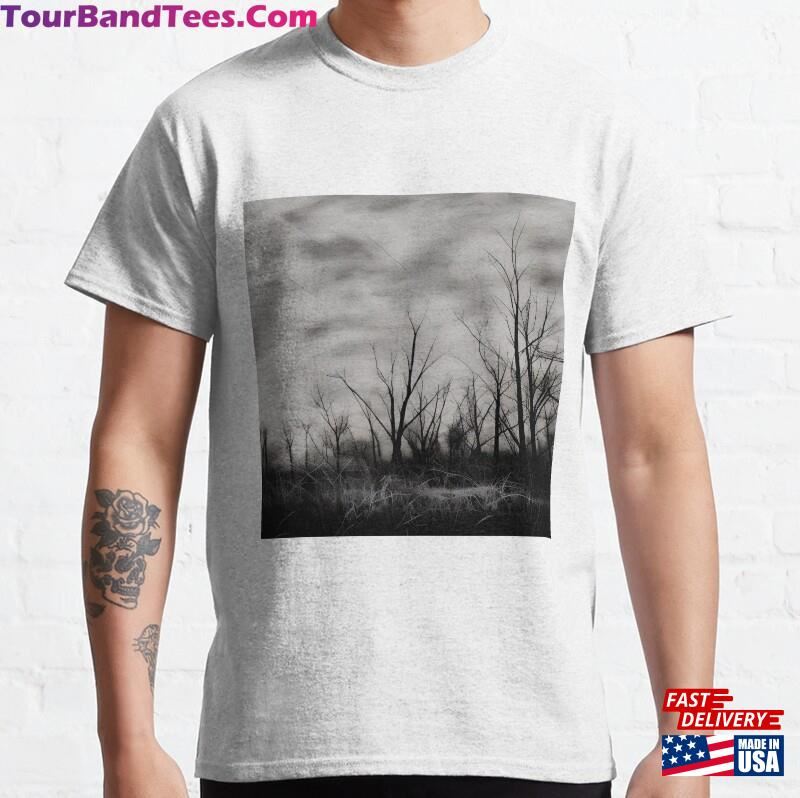 Antique Black And White Field Nature Classic T-Shirt Sweatshirt 29Uf201784 – Utopia Fashion