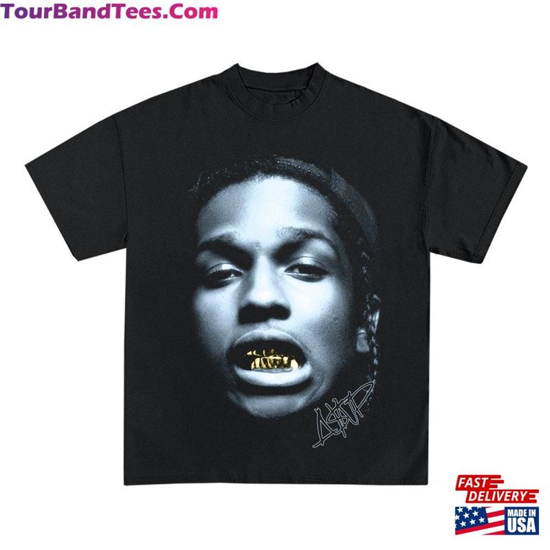 Asap Rocky T Shirt Rare Concert Merch Rap Tee Hoodie Unisex 29Uf207013 – Utopia Fashion