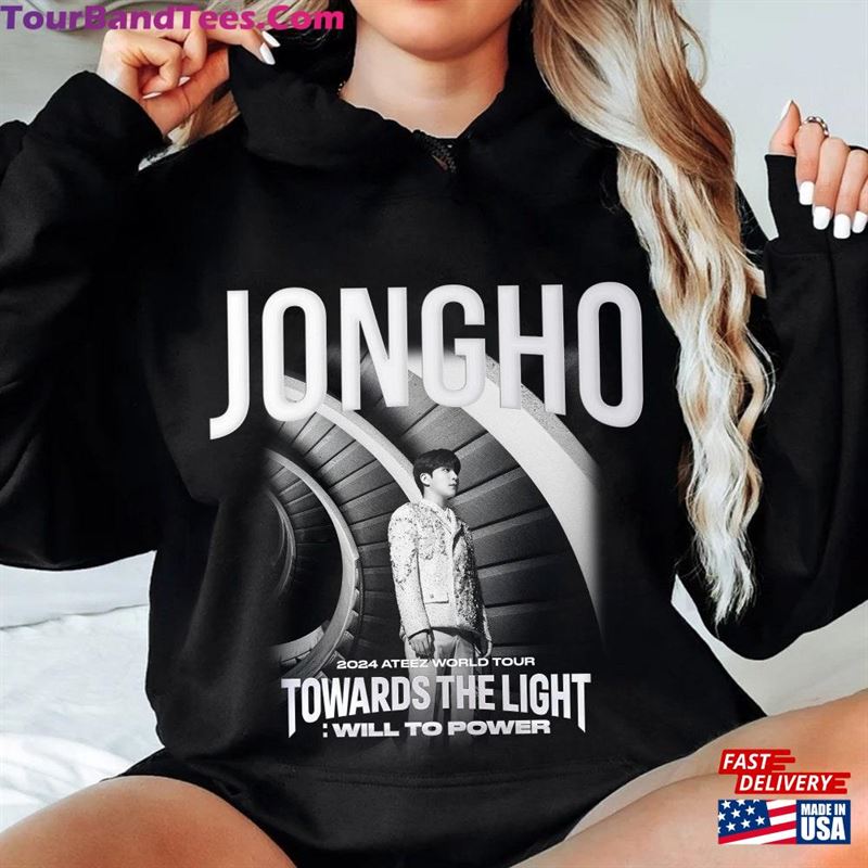 Ateez Jongho Shirt Towards The Light Will To Power Crazy Form Sweatshirt Unisex 29Uf211429 – Utopia Fashion