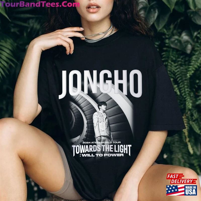 Ateez Jongho Shirt Towards The Light Will To Power Crazy Form Sweatshirt Unisex 29Uf211429 – Utopia Fashion