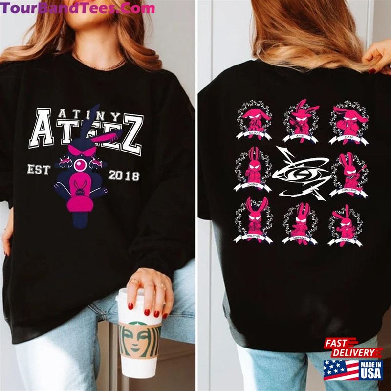 Ateez Members Sweatshirt The World Ep Fin Will Shirt Tour Unisex 29Uf197037 – Utopia Fashion