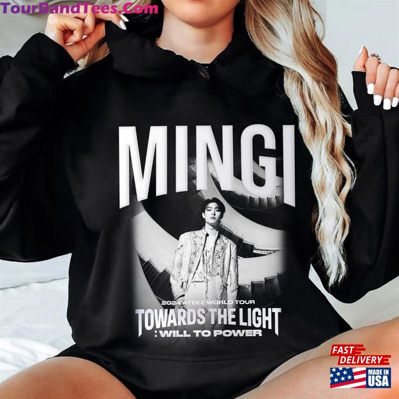 Ateez Mingi Shirt Towards The Light Will To Power Crazy Form Sweatshirt Unisex Hoodie 29Uf211437 – Utopia Fashion