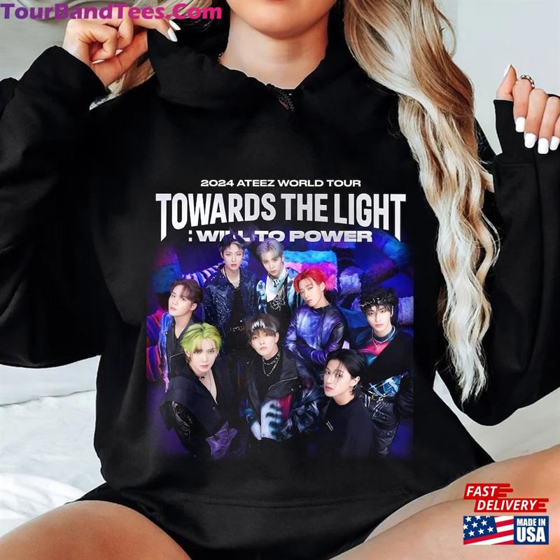 Ateez Towards The Light Will To Power Sweatshirt World Tour Shirt Makes Team Classic 29Uf194177 – Utopia Fashion